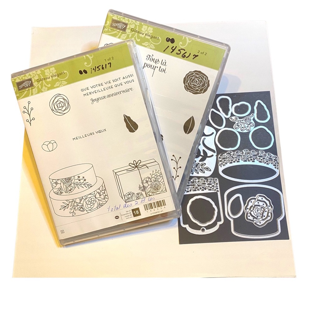Stampin’ Up! “Gateau élegant” Stamps Set